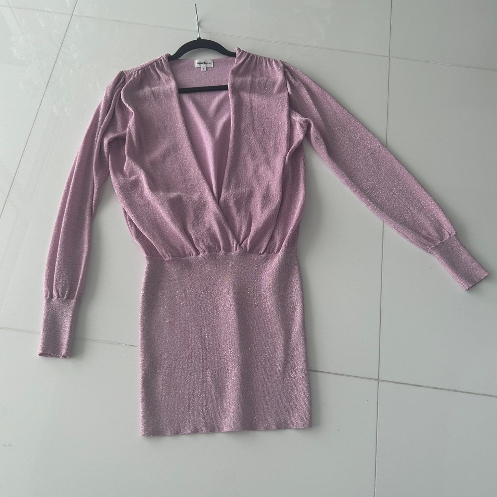Lilac color dress - M - Picture 3 of 9
